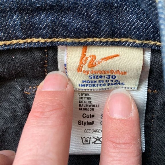 Citizens of Humanity Kelly #063 Stretch Low Waist Cropped Jeans Size 30 - Picture 9 of 11